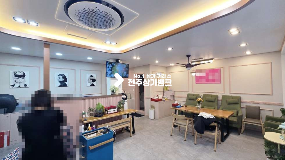 전북 전주완산구 서신동 서신동 깔끔 인테리어 미용실 양도양수 권리금 협의가능 월세 매물번호 16592 사진 4