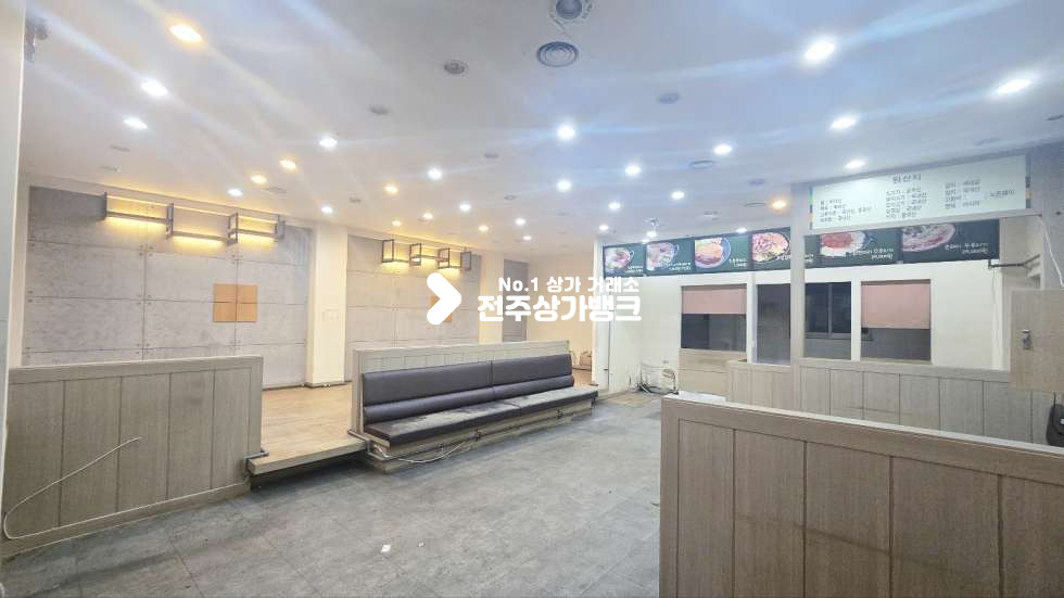 전북 전주완산구 중화산동2가 중화산동 학원유동인구많은곳 음식점 강력추천 월세 매물번호 16658 사진 1