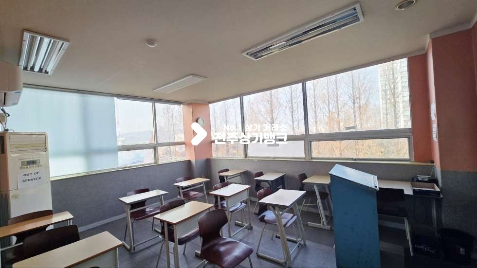 전북 전주완산구 중화산동2가 중화산동 아파트앞부근 학원가에위치한 학원상가 7개룸 무권리금 ! 즉시입주가능 월세 매물번호 16734 사진 8