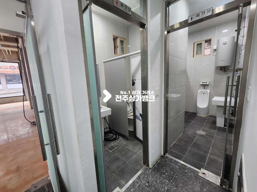 전북 전주완산구 평화동1가 신축. 평화동 일성아파트 부근. 코너 1층상가라 가시성 좋음. 인테리어완 월세 매물번호 17060 사진 8