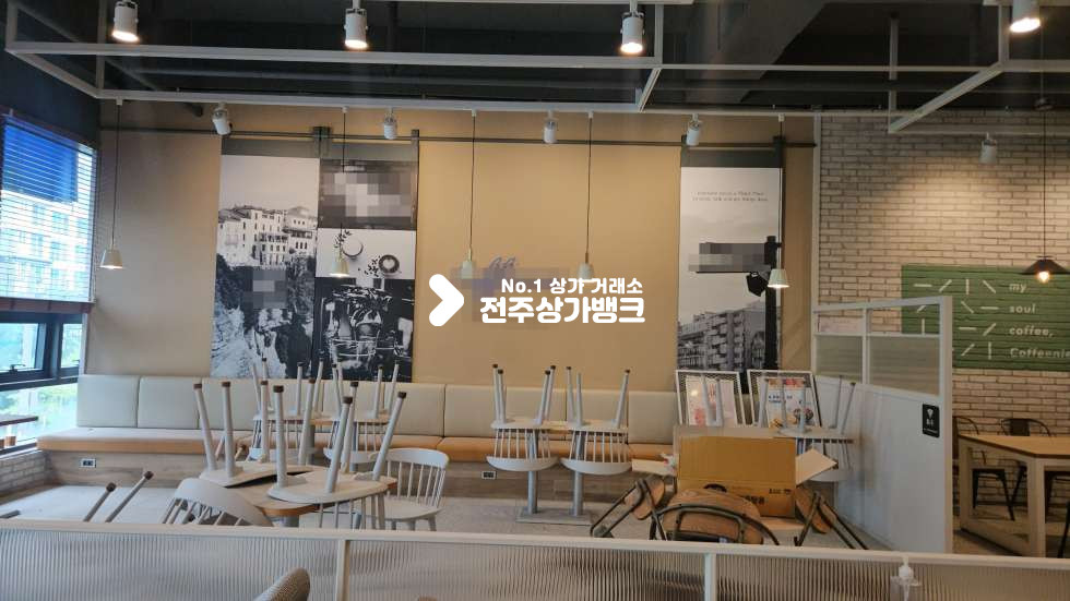 전북 전주덕진구 만성동 저렴한 권리금 시설깔끔 까페&미용상가 강력추천 즉시입주가능 ! 월세 매물번호 17136 사진 10