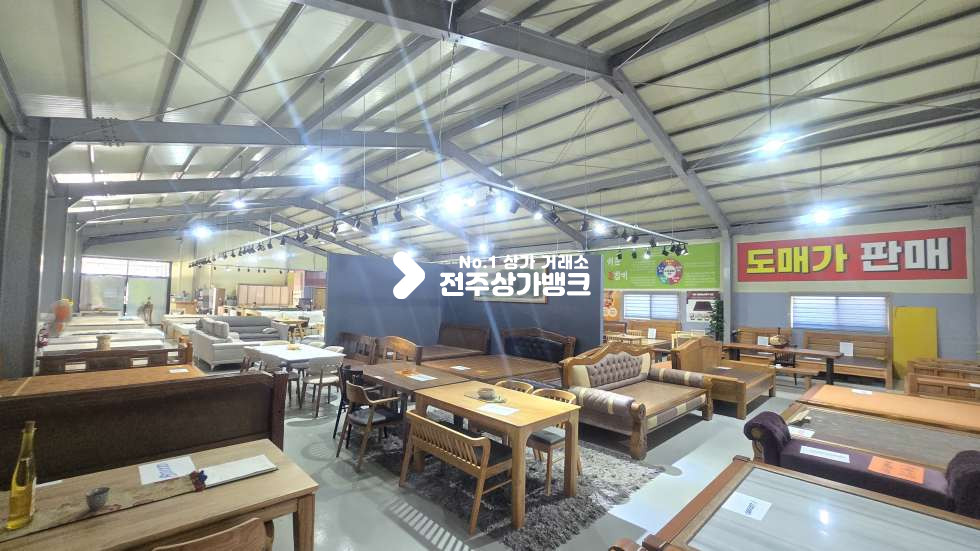 전북 김제시 백구면 영상리 가구단지내 있는 1층 저렴한 창고형상가 136평형 즉시입주가능 월세 매물번호 17215 사진 4