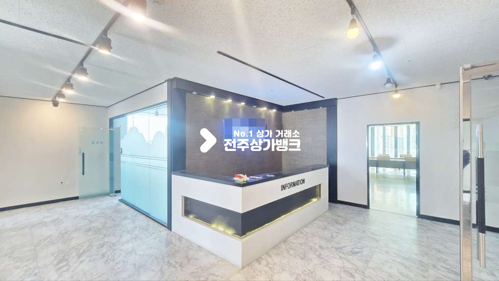 전북 전주완산구 효자동3가 효자동3가 신시가지 룸분리,잘되어있는 인테리어 좋은 사무실 임대 즉시입주가능 월세 매물번호 17257 사진 2