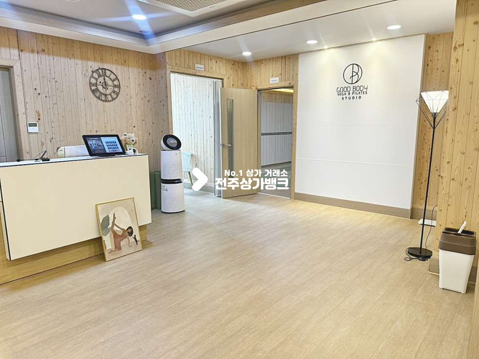 전북 전주완산구 삼천동1가 삼천동 위치 좋은 자리 요가학원나왔습니다 시설비만1억들었는데 무권리로 나온매물 월세 매물번호 17260 사진 1