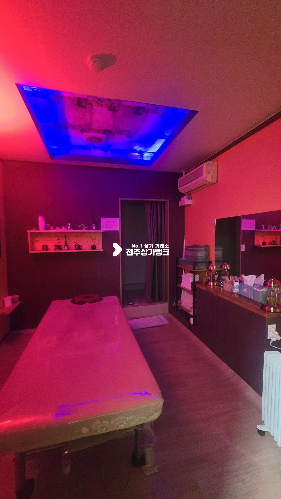 전북 전주완산구 중화산동2가 중화산동 내부시설깔끔하게 되어있는 아로마 마사지샵 무권리 월세 매물번호 16768 사진 7