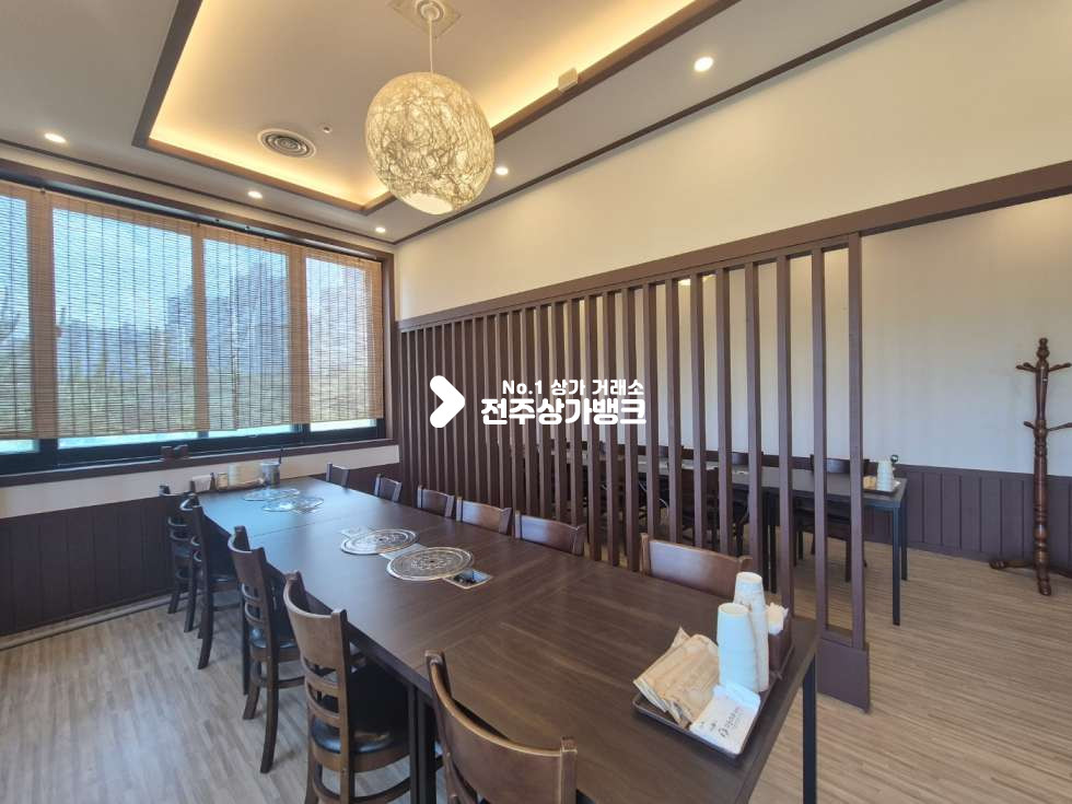 전북 전주덕진구 장동 ○혁신도시 기지제 뷰 상가. 권리금 없음!! 바로 운영하시면 됩니다.○ 월세 매물번호 17409 사진 5