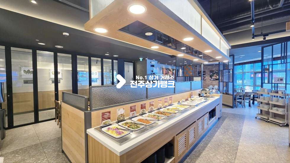 전북 전주완산구 효자동2가 신시가지내 넒은평수의 깔끔한 음식점상가 권리금 어느정도 협의가능 월세 매물번호 16515 사진 8