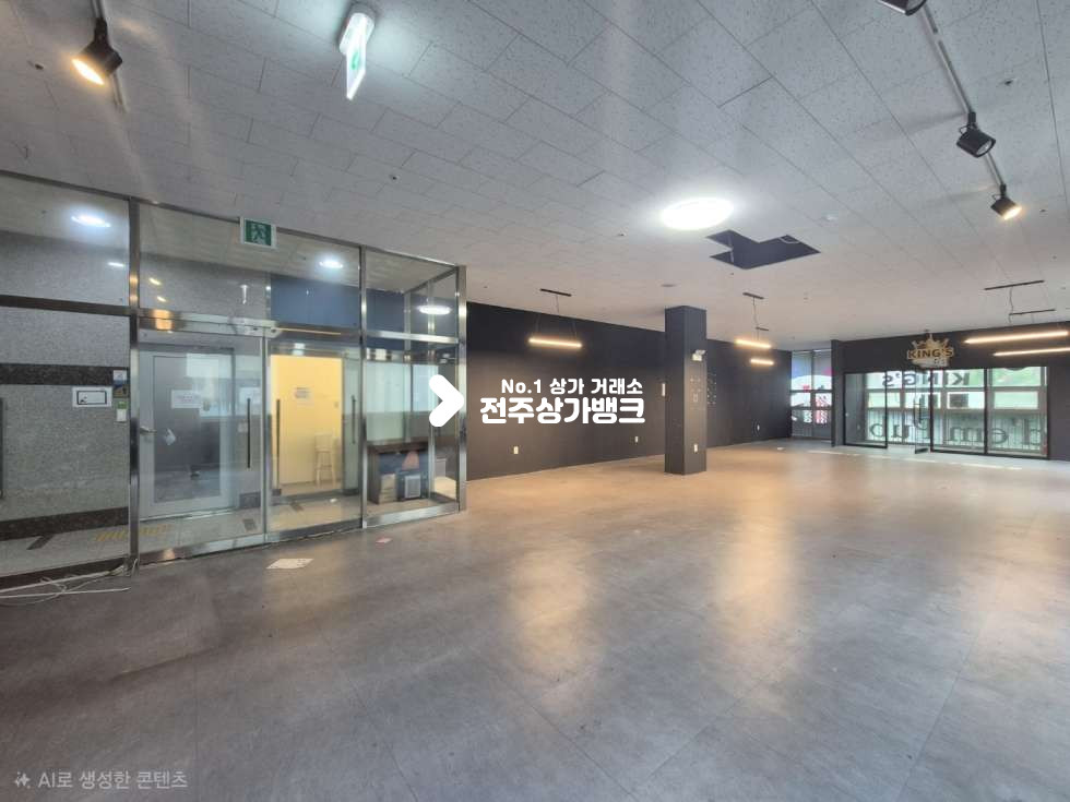 전북 완주군 이서면 갈산리 ○혁신도시 . 바닥,천장 인테리어 완비! 사무실, 홀덤펌 추천○ 월세 매물번호 17470 사진 2