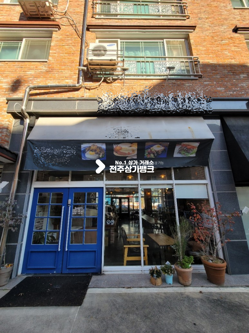 전북 전주완산구 효자동2가 신시가지 브런치카페 시설 완비 월세 매물번호 11093 사진 1