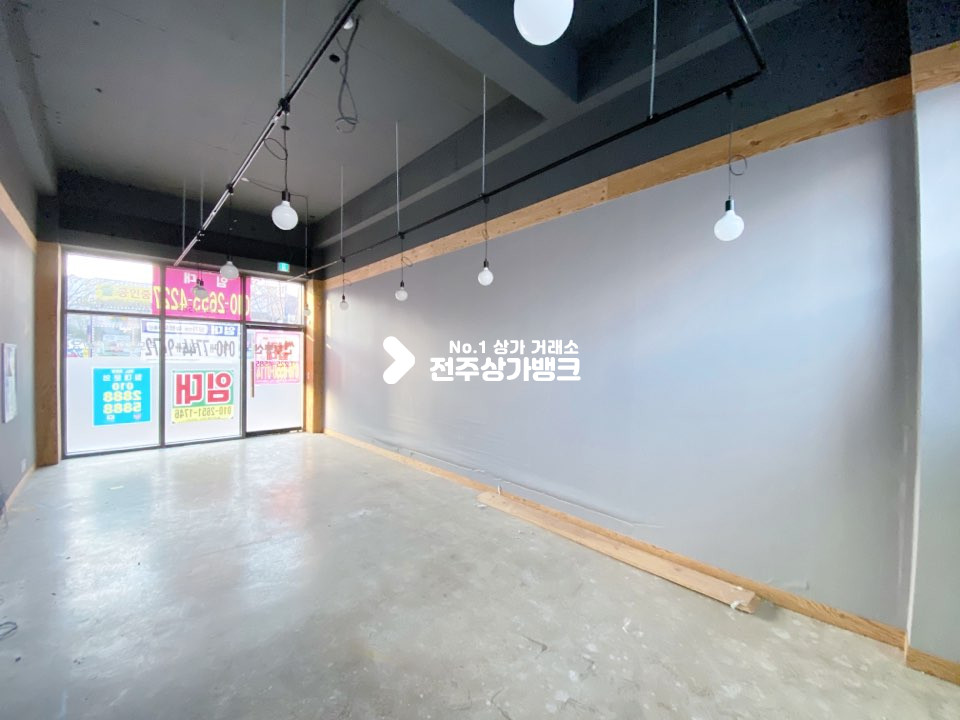 전북 전주완산구 효자동2가 수병원 부근 대로변 1층상가 월세 매물번호 11107 사진 1