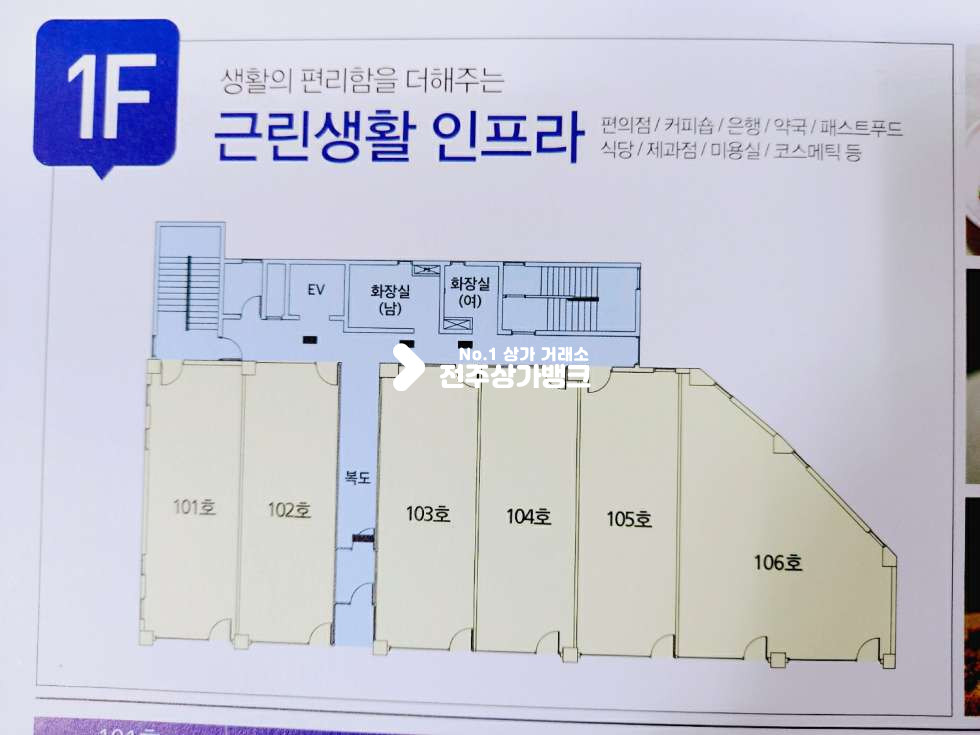 전북 전주덕진구 반월동 ★반월동 중심상권 4층빌딩 첫입주 ★ 월세 매물번호 11113 사진 2