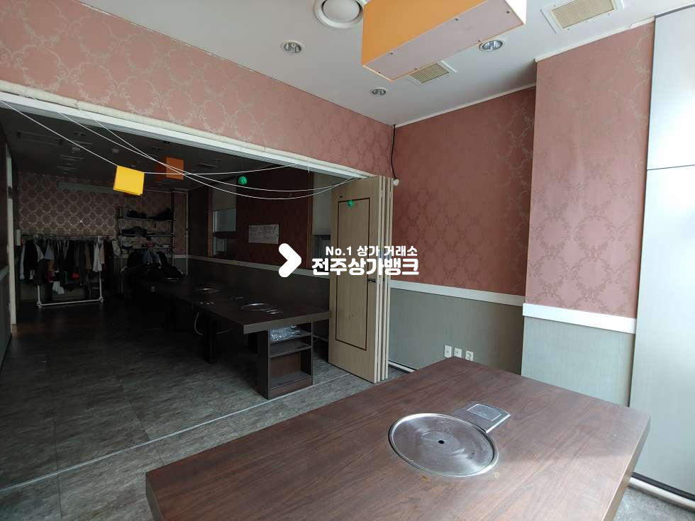 전북 전주완산구 서신동 롯데백화점상권 음식점강력추천 초저렴권리금!! 월세 매물번호 10533 사진 8