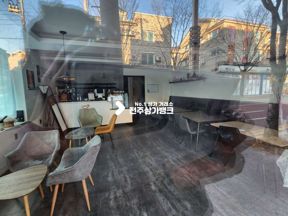 전북 전주완산구 효자동3가 ★효자동 커피숍 양도양수 ★ 월세 매물번호 12406 사진 2