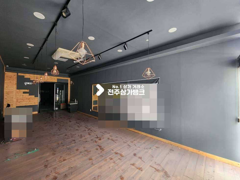 전북 전주완산구 효자동2가 채신청 &스타벅스 근처의 저렴한 1층 상가 매물 즉시입주가능합니다. 월세 매물번호 12490 사진 1