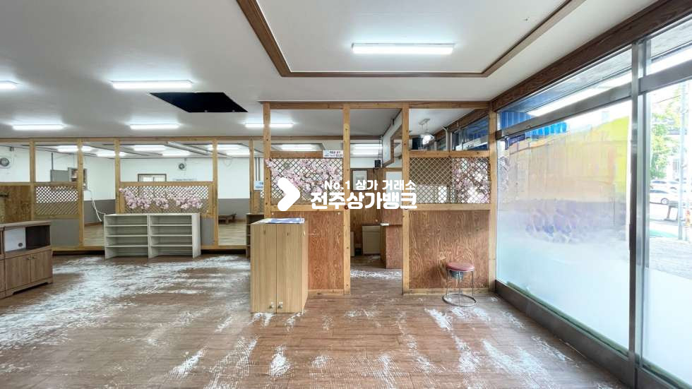 전북 전주완산구 서신동 ✅서신동✅큰대로변✅무권리금✅양도양수1층상가✅음식점추천✅즉시입주가능✅ 월세 매물번호 12880 사진 4