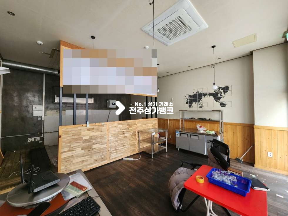 전북 전주완산구 효자동3가 JY 저렴한 월세 무권리금의 배달상가 에어컨, 주방 설치되어있음 즉시입주가능합니다. 월세 매물번호 13047 사진 1