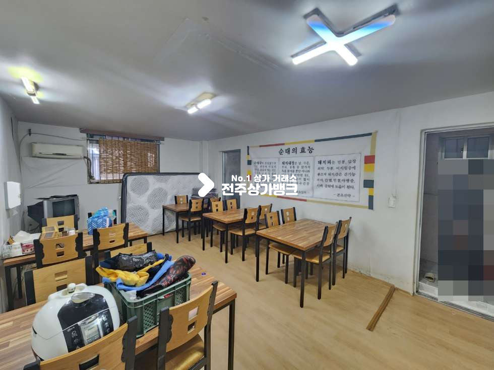 전북 전주덕진구 인후동1가 JY 저렴한 월세 40평형 넒은 식당 자리 임대 협의입주 가능합니다. 월세 매물번호 13424 사진 7