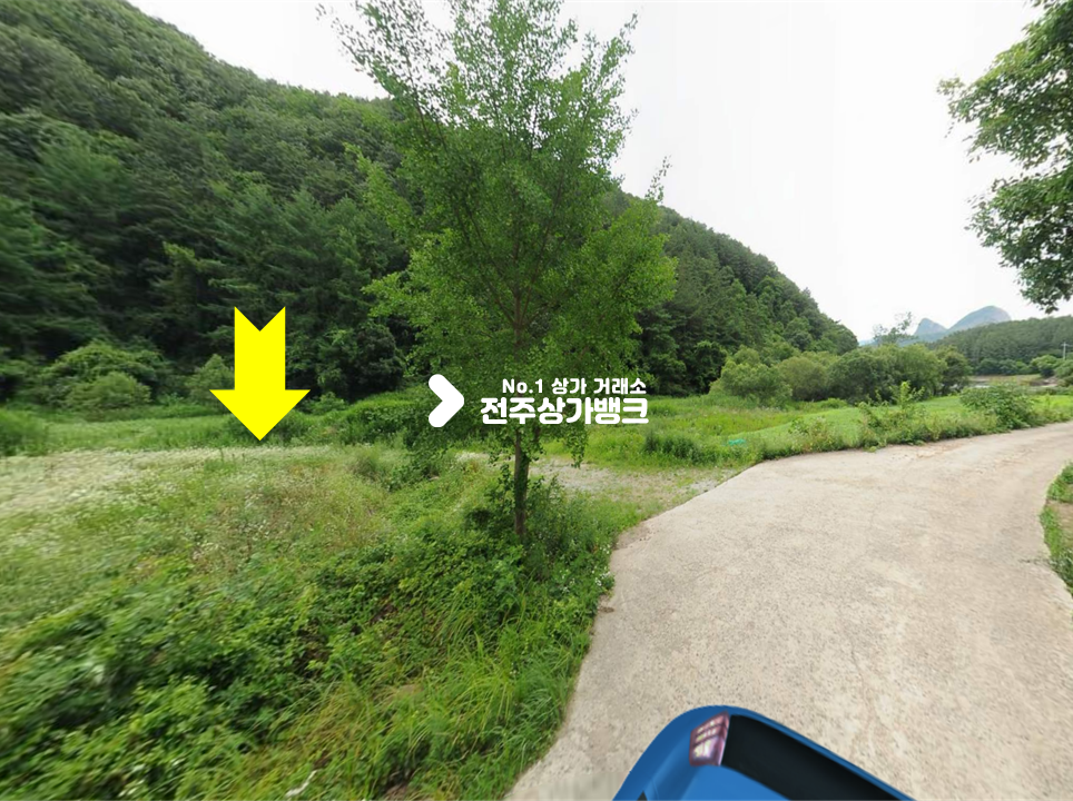 전북 진안군 진안읍 연장리 AAA+ 급 전원주택 토지/저수지.마이산 영구조망/전주25분거리/공유지 추가사용 매매 매물번호 13446 사진 2