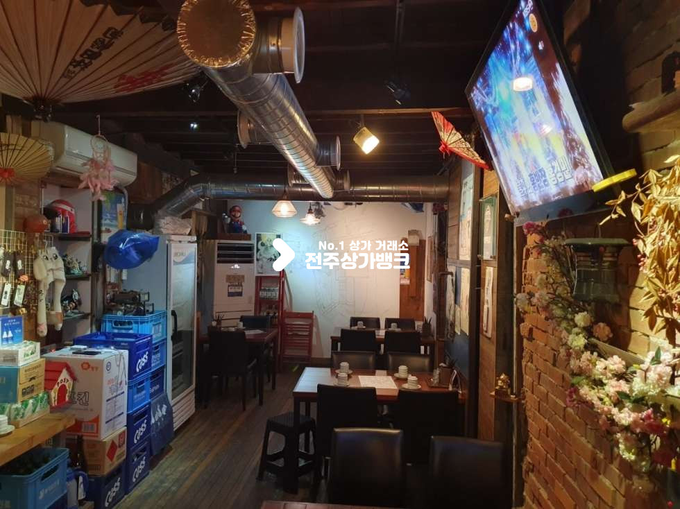 전북 전주완산구 다가동1가 jy 웨리단길 저렴한 월세의 이자카야 양도양수 권리금 협의 가능 월세 매물번호 13584 사진 1