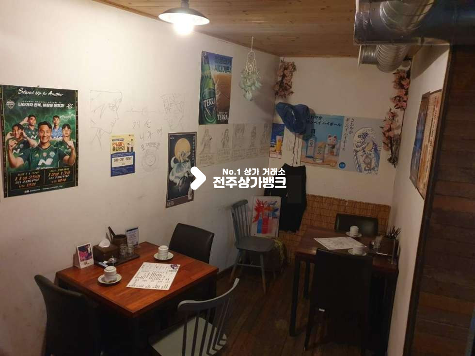 전북 전주완산구 다가동1가 jy 웨리단길 저렴한 월세의 이자카야 양도양수 권리금 협의 가능 월세 매물번호 13584 사진 3