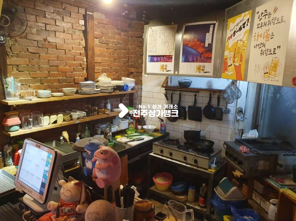 전북 전주완산구 다가동1가 jy 웨리단길 저렴한 월세의 이자카야 양도양수 권리금 협의 가능 월세 매물번호 13584 사진 6