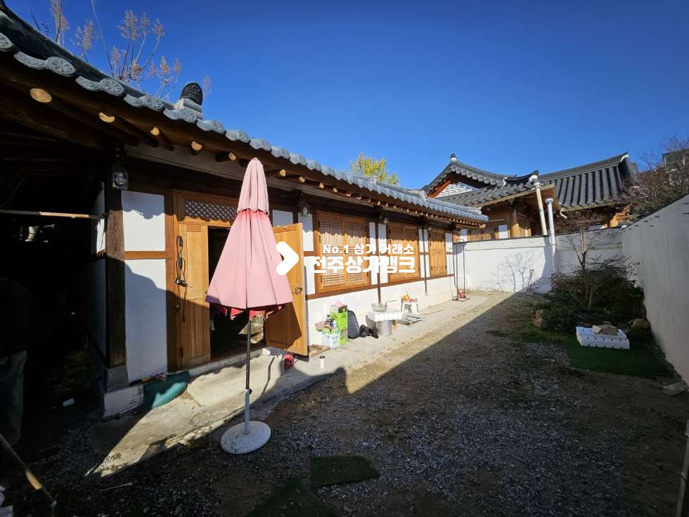 전북 전주완산구 풍남동3가 A한옥마을 센터상권/리모델링/휴게음식가능/마당포함 월세 매물번호 13327 사진 1
