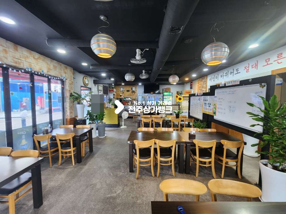 전북 전주완산구 중화산동2가 JY 중화산동 먹자골목 음식점 양도양수 위치좋습니다. 월세 매물번호 13671 사진 5