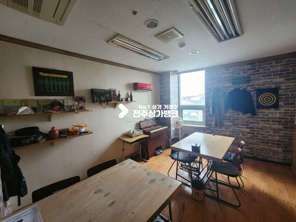 전북 전주덕진구 송천동1가 송천동 40평형 무권리금 3층 음식점 상가 도시가스 사용 가능 평수대비 임대로매우저렴!! 월세 매물번호 13722 사진 3