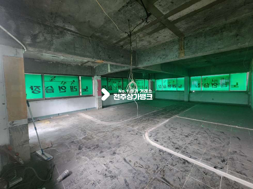 전북 전주완산구 평화동1가 평화동2가 유동인구 매우많은 2층상가 장기간 렌탈프리도 가능 즉시입주 가능합니다. 월세 매물번호 13780 사진 12