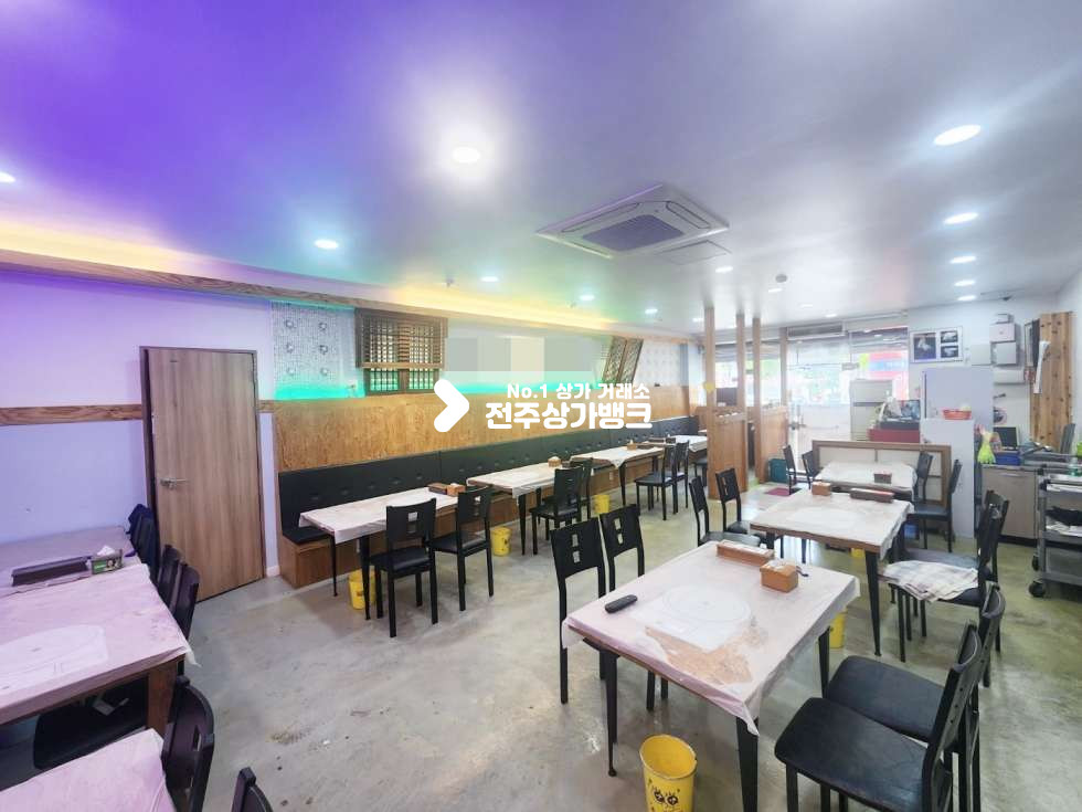 전북 전주덕진구 우아동3가 우아동3가 전주역 부근 음식점 상가 39평 대 저렴한 권리금 , 협의가능 월세 매물번호 14138 사진 2