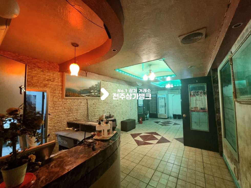 전북 전주완산구 평화동1가 ★평화동 무권리금 최고 저렴한 노래방 룸5개★ 월세 매물번호 14752 사진 2