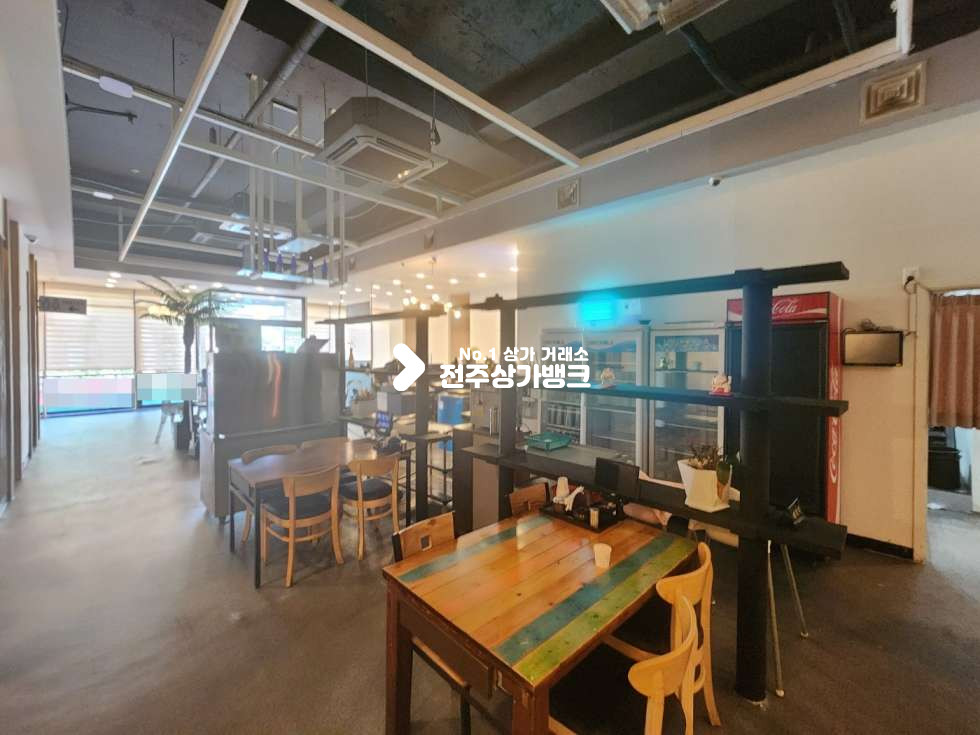 전북 전주완산구 효자동2가 신시가지 대로변 광고효과 아주좋은 무권리금 음식점 상가 임대 완벽인테리어 즉시입주가능 월세 매물번호 14874 사진 4