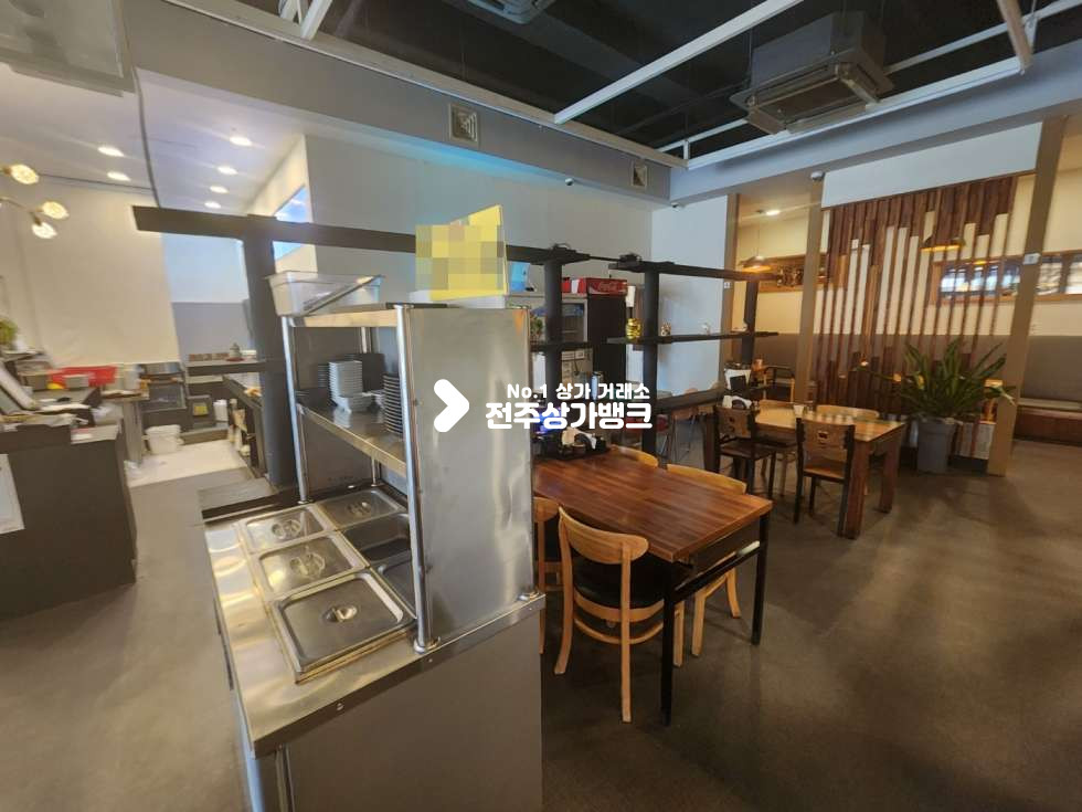 전북 전주완산구 효자동2가 신시가지 대로변 광고효과 아주좋은 무권리금 음식점 상가 임대 완벽인테리어 즉시입주가능 월세 매물번호 14874 사진 10
