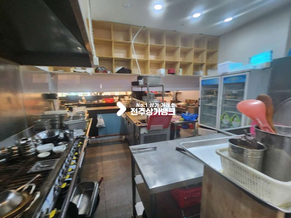 전북 전주완산구 효자동2가 신시가지 대로변 광고효과 아주좋은 무권리금 음식점 상가 임대 완벽인테리어 즉시입주가능 월세 매물번호 14874 사진 17