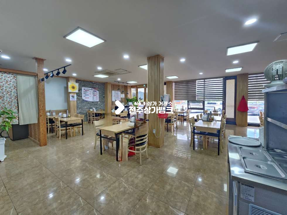 전북 전주완산구 삼천동2가 ★중인리 1층 주차장넓은 음식점★ 월세 매물번호 14961 사진 4