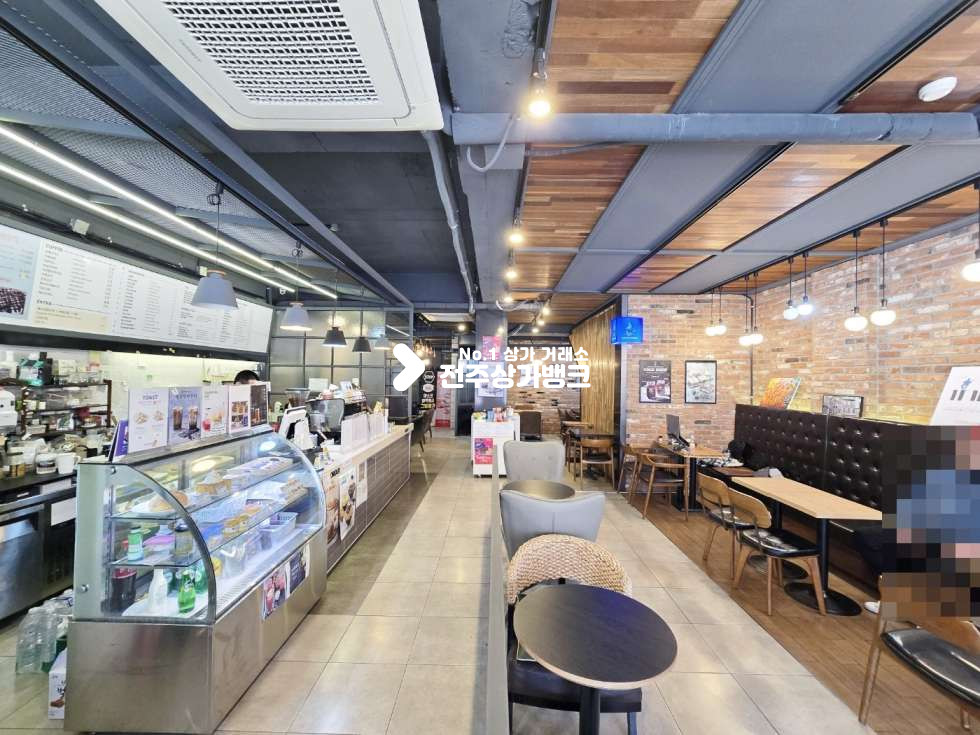 전북 전주완산구 효자동1가 효자동1가 서부시장부근 40평형 까페상가 양도양수 권리금 저렴 월세 매물번호 15709 사진 6