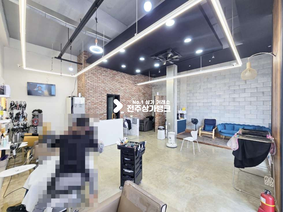 전북 전주완산구 효자동3가 효자동3가 문학초 부근 광고효과 좋은 1층 미용상가 양도양수 ! 월세 매물번호 12470 사진 2