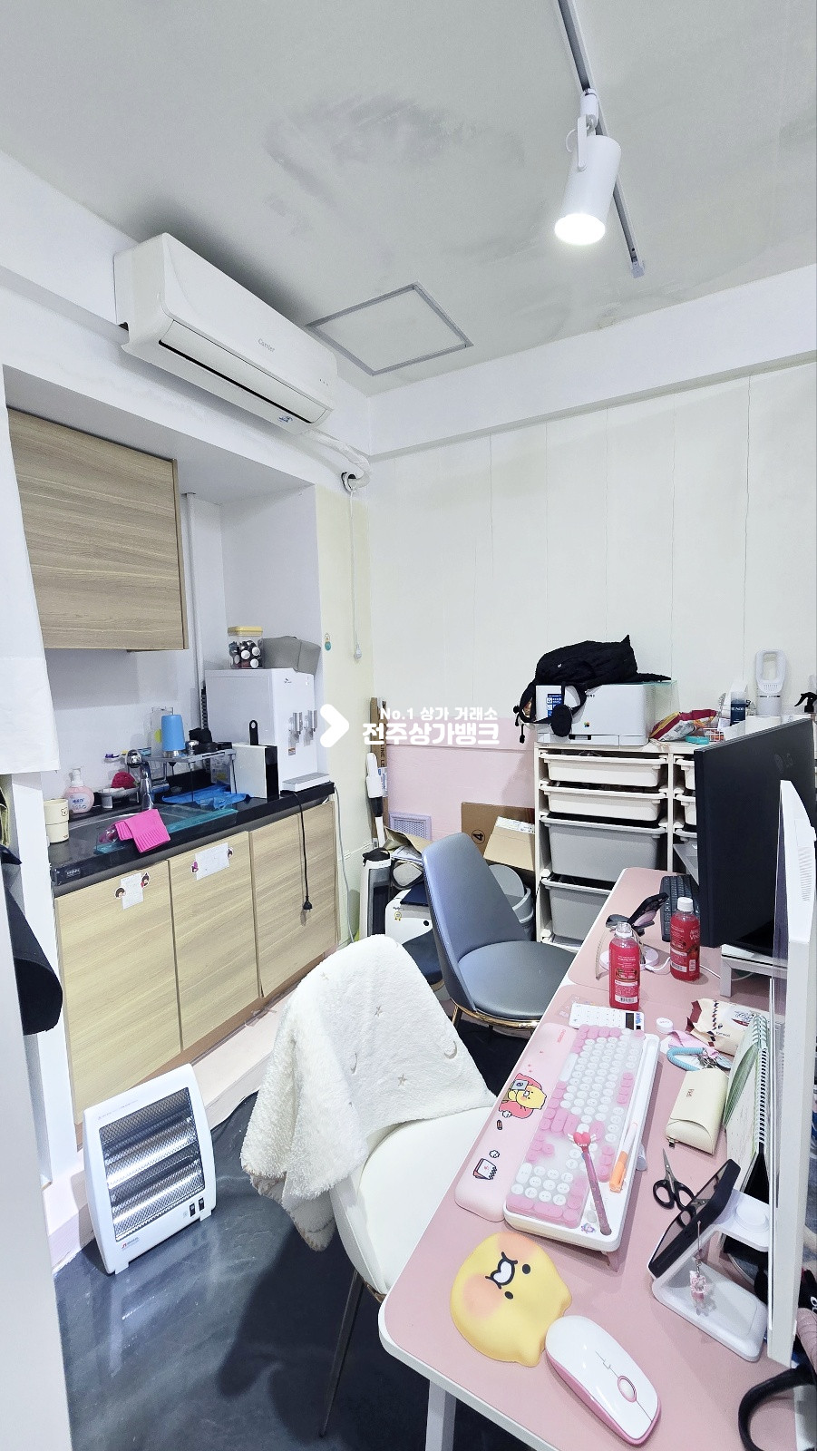 전북 전주완산구 효자동3가 호남제일고부근 1층 미용상가 저렴한 권리금 협의입주가능 월세 매물번호 16021 사진 5