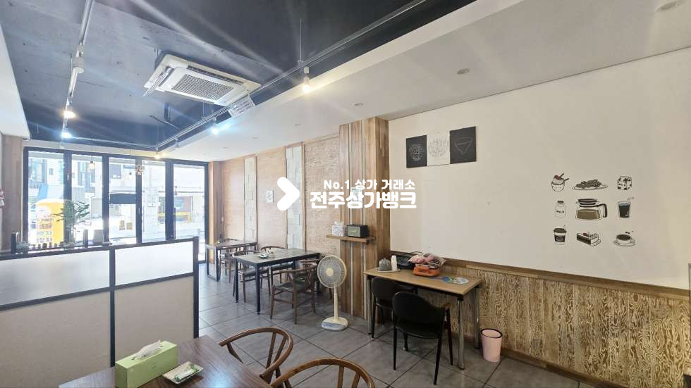 전북 전주완산구 중화산동1가 중화산동1가 유명음식점 뒷편 유동인구많은 상가 카페 양도양수 월세 매물번호 16149 사진 4
