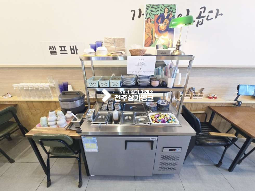 전북 전주완산구 효자동3가 효자동 방송국 부근 직장인많아 영업 잘되는 1층 레스토랑 양도양수 권리금협의가능 월세 매물번호 15616 사진 5