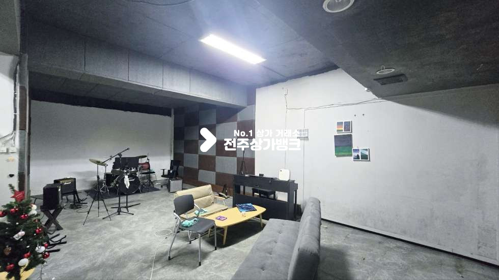 전북 전주완산구 중화산동2가 중화산동2가 음악연습실로 재격 내부 방음 완료 즉시입주가능 월세 매물번호 16260 사진 6