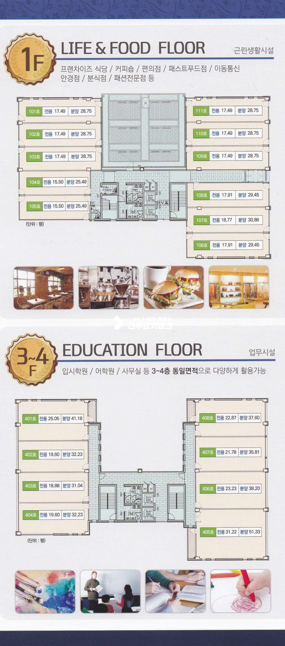 전북 전주덕진구 만성동 법원 상권좋은곳 기회의 임대료!! 월세 매물번호 10769 사진 2