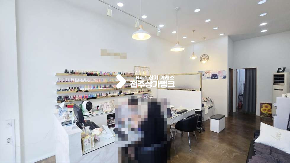 전북 전주덕진구 덕진동2가 하가지구 무권리금 네일샵 양도양수 즉시입주가능 월세 매물번호 16407 사진 1