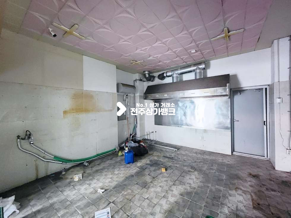 전북 전주완산구 효자동2가 효자동2가 넒은 배달상가로 재격인곳 내부덕트 ,화장실 구비 월세 매물번호 14854 사진 7