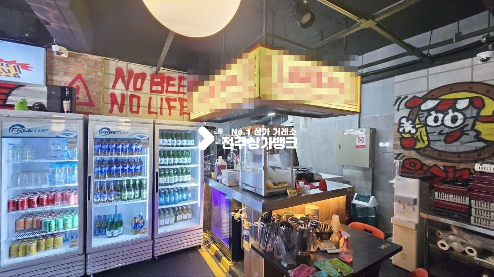 전북 전주완산구 중앙동1가 객리단길 유동인구많은 1층 가맥집양도양수 다른업종으로변경도가능 ! 권리금협의가능~ 월세 매물번호 16449 사진 6