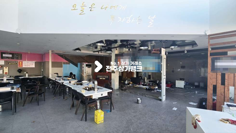 전북 전주완산구 평화동1가 평화동 가시성좋은 1,2층 음식점 임대 즉시입주가능 월세 매물번호 16478 사진 1